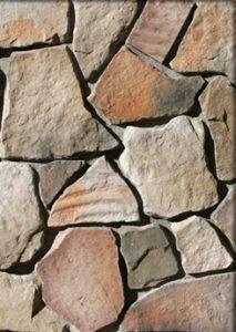 flagstone fireplace material